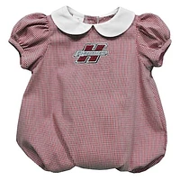 Girls Infant Vive La Fete  Red Henderson State Reddies Puffy Bubble Dress
