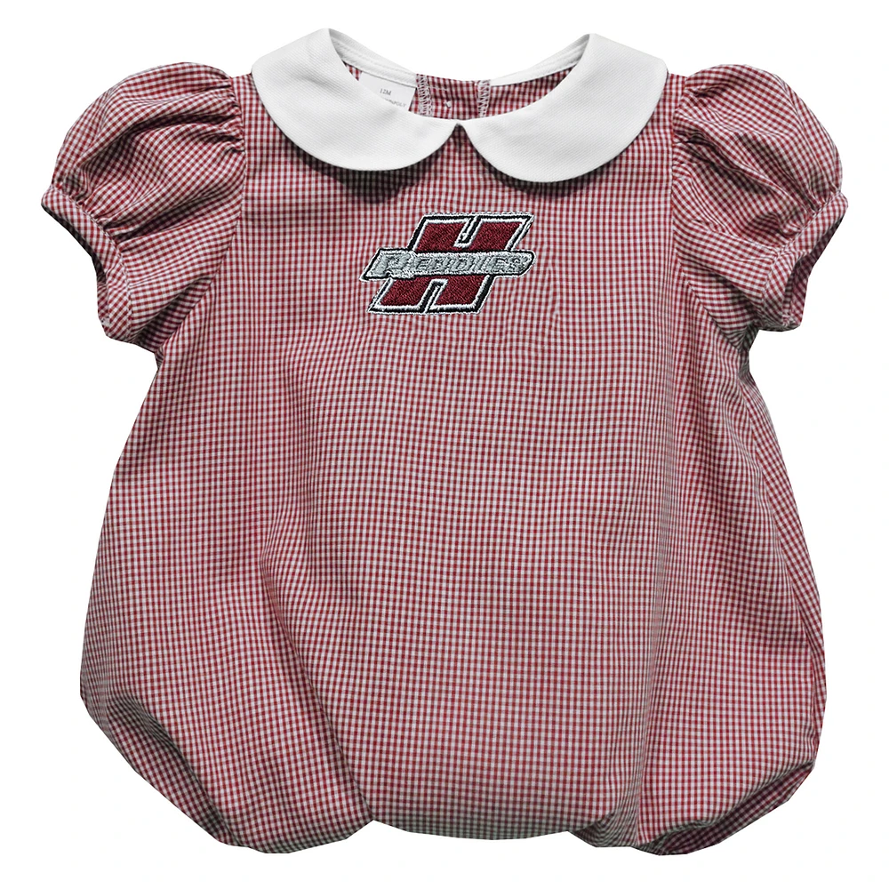 Girls Infant Vive La Fete  Red Henderson State Reddies Puffy Bubble Dress