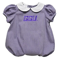 Girls Infant Vive La Fete  Purple Grand Canyon Antelopes Puffy Bubble Dress