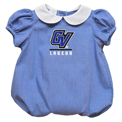 Girls Infant Vive La Fete  Blue Grand Valley State Lakers Puffy Bubble Dress