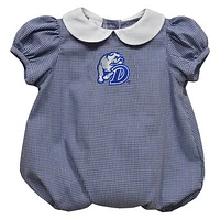 Girls Infant Vive La Fete  Blue Drake Bulldogs Puffy Bubble Dress
