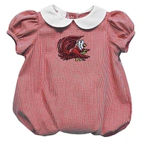 Girls Infant Vive La Fete  Red Jacksonville State Gamecocks Puffy Bubble Dress