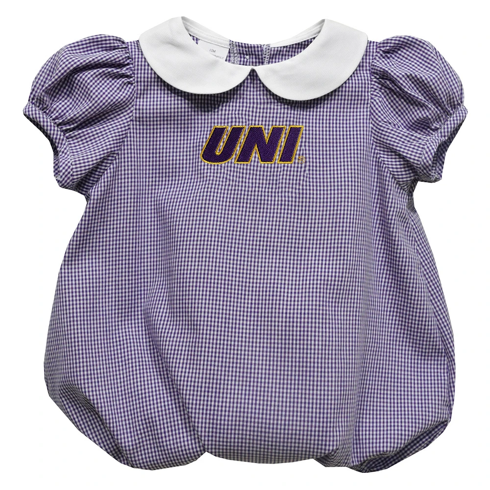 Girls Infant Vive La Fete Purple Northern Iowa Panthers Puffy Bubble Dress