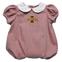 Girls Infant Vive La Fete  Cardinal Iowa State Cyclones Puffy Bubble Dress