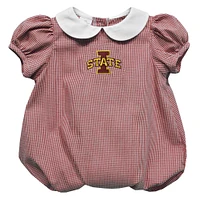 Girls Infant Vive La Fete  Cardinal Iowa State Cyclones Puffy Bubble Dress