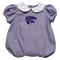 Girls Infant Vive La Fete  Purple Kansas State Wildcats Puffy Bubble Dress