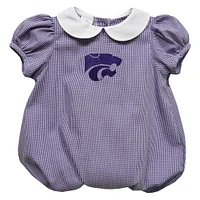 Girls Infant Vive La Fete  Purple Kansas State Wildcats Puffy Bubble Dress