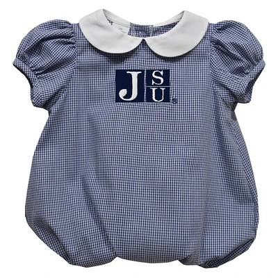Girls Infant Vive La Fete  Navy Jackson State Tigers Puffy Bubble Dress