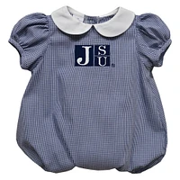 Girls Infant Vive La Fete  Navy Jackson State Tigers Puffy Bubble Dress