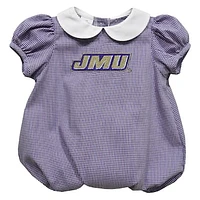Girls Infant Vive La Fete  Purple James Madison Dukes Puffy Bubble Dress
