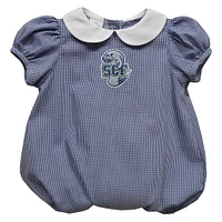 Girls Infant Vive La Fete  Navy State College of Florida Manatee-Sarasota Puffy Bubble Dress