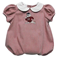 Girls Infant Vive La Fete  Garnet South Carolina State Bulldogs Puffy Bubble Dress