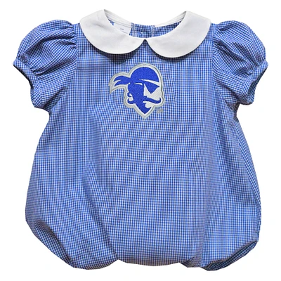 Girls Infant Vive La Fete  Blue Seton Hall Pirates Puffy Bubble Dress