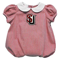 Girls Infant Vive La Fete  Red Seattle Redhawks Puffy Bubble Dress