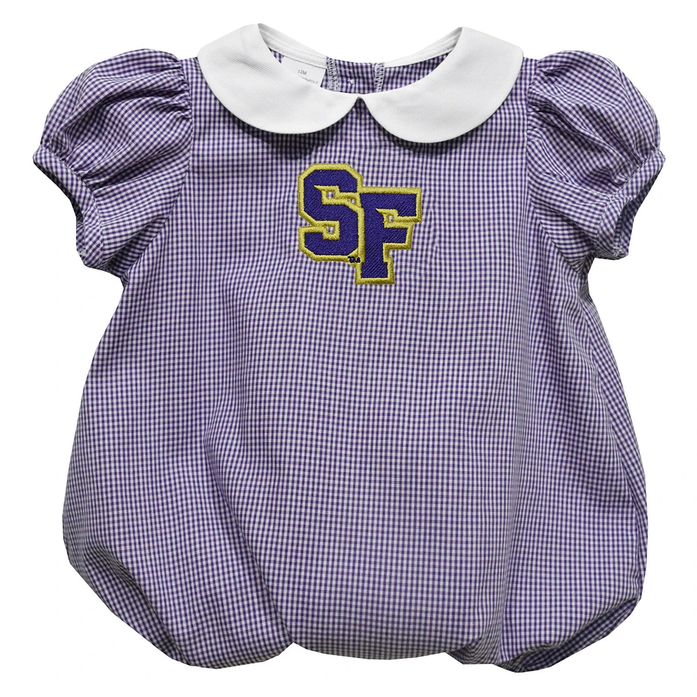 Girls Infant Vive La Fete Purple San Francisco State Gators Puffy Bubble Dress
