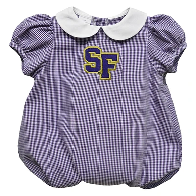 Girls Infant Vive La Fete  Purple San Francisco State Gators Puffy Bubble Dress
