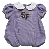 Girls Infant Vive La Fete  Purple San Francisco State Gators Puffy Bubble Dress