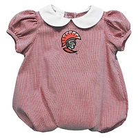 Girls Infant Vive La Fete  Red Tampa Spartans Puffy Bubble Dress