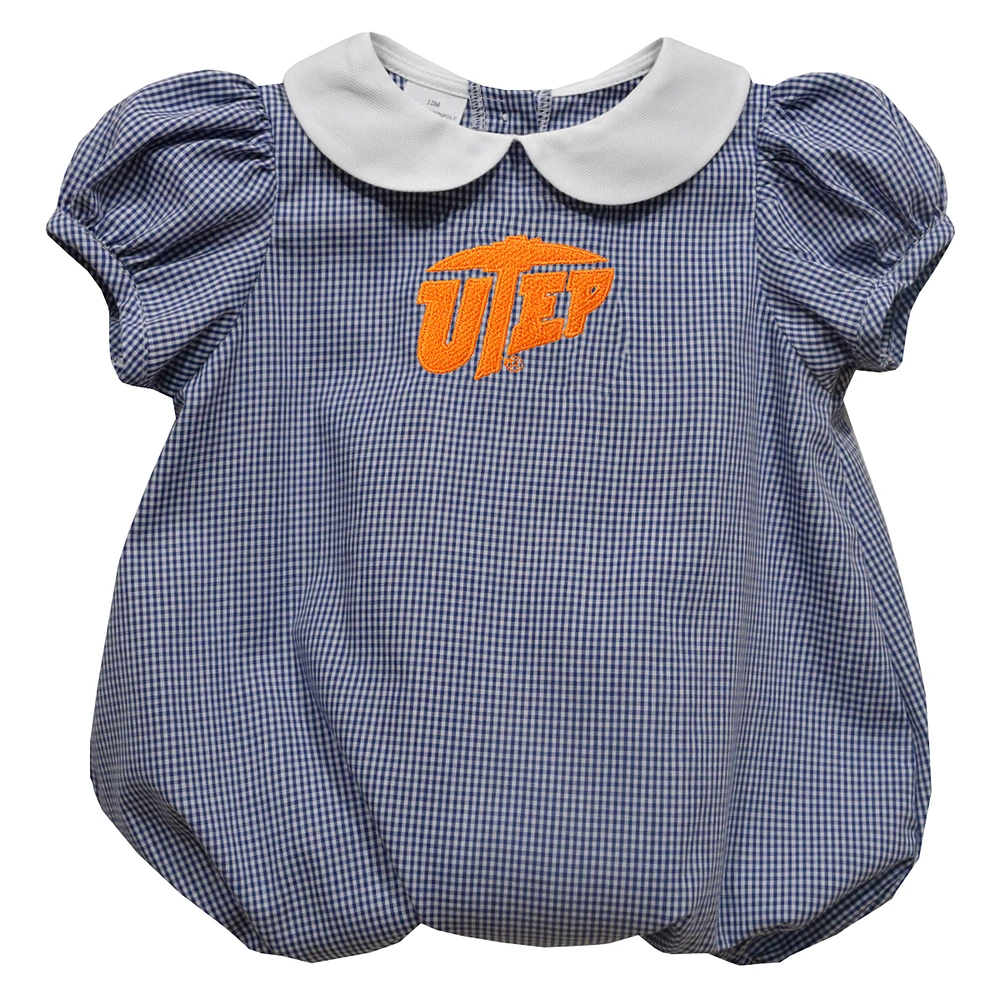 Girls Infant Vive La Fete Navy UTEP Miners Puffy Bubble Dress