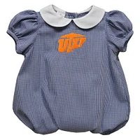 Girls Infant Vive La Fete  Navy UTEP Miners Puffy Bubble Dress