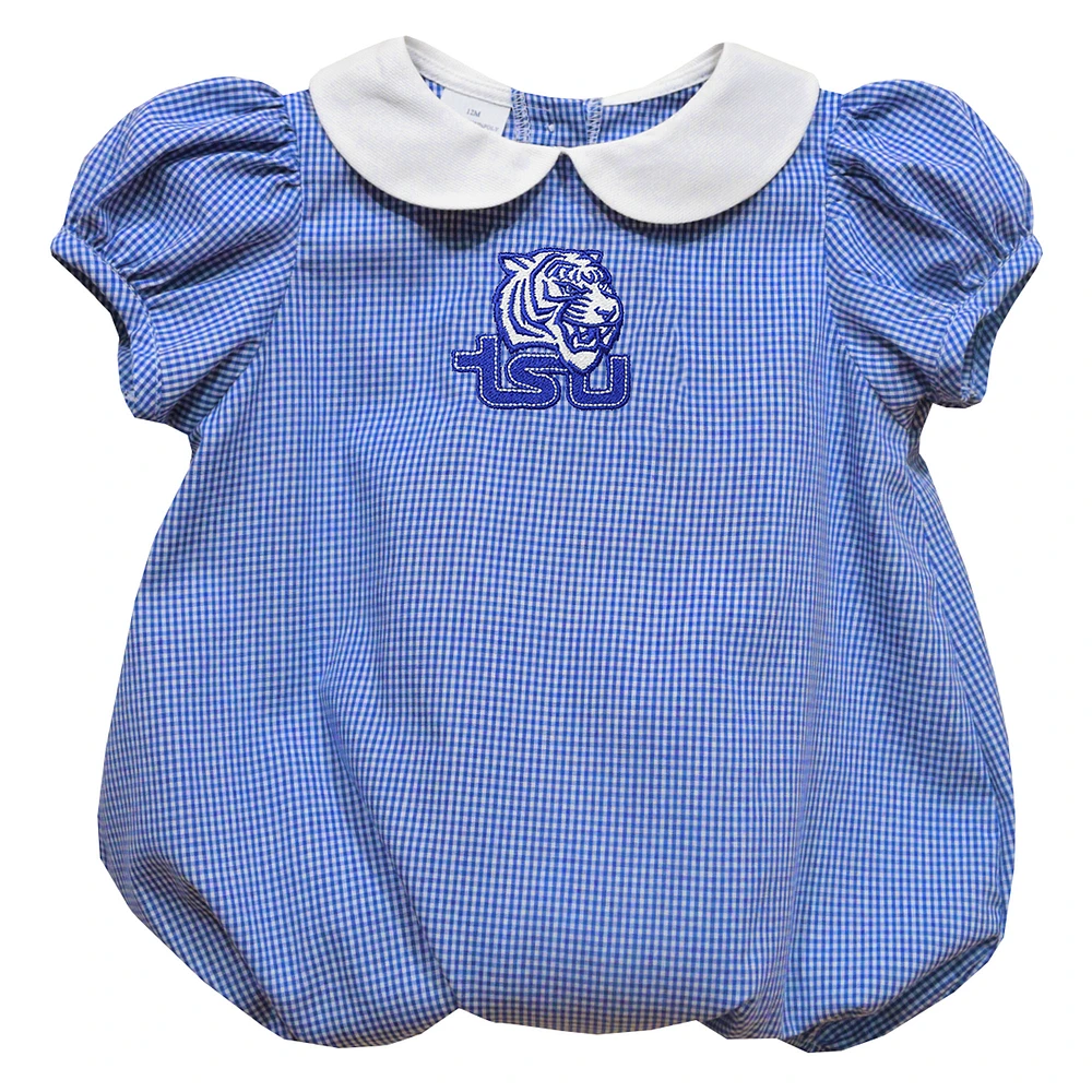 Girls Infant Vive La Fete Royal Tennessee State Tigers Puffy Bubble Dress