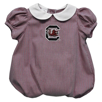 Girls Infant Vive La Fete  Garnet South Carolina Gamecocks Puffy Bubble Dress
