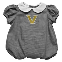 Girls Infant Vive La Fete  Black Vanderbilt Commodores Puffy Bubble Dress