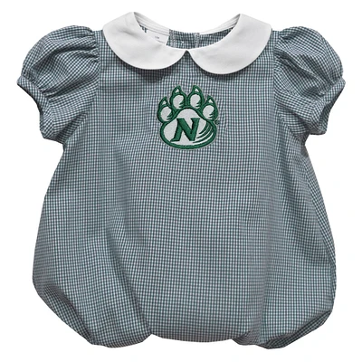 Girls Infant Vive La Fete  Green Northwest Missouri State Bearcats Puffy Bubble Dress