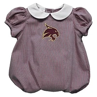 Girls Infant Vive La Fete  Maroon Washington State Cougars Puffy Bubble Dress