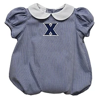 Girls Infant Vive La Fete  Navy Xavier Musketeers Puffy Bubble Dress