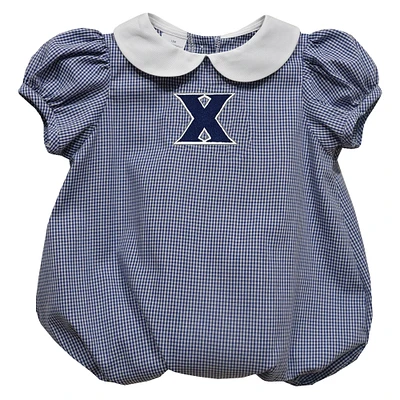 Girls Infant Vive La Fete  Navy Xavier Musketeers Puffy Bubble Dress