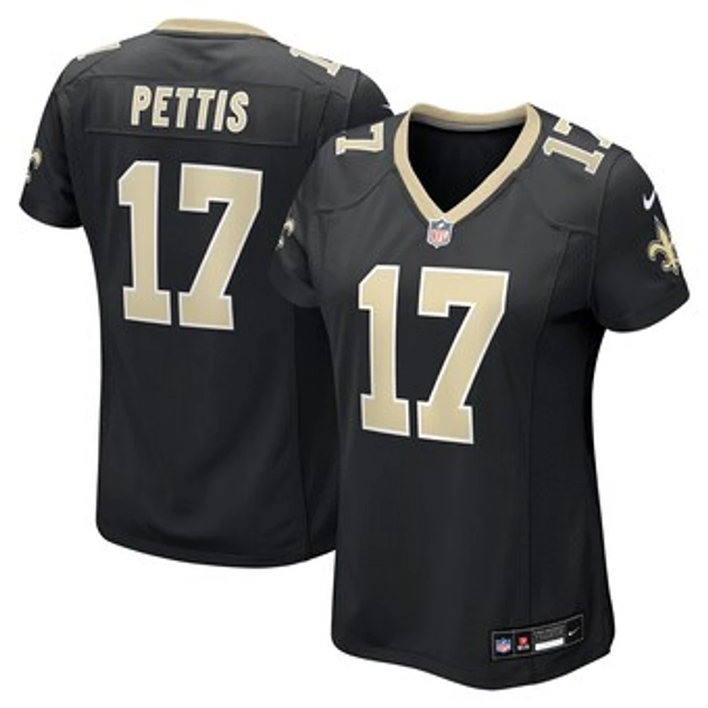 Women's Nike Dante Pettis  Black New Orleans Saints Game Jersey