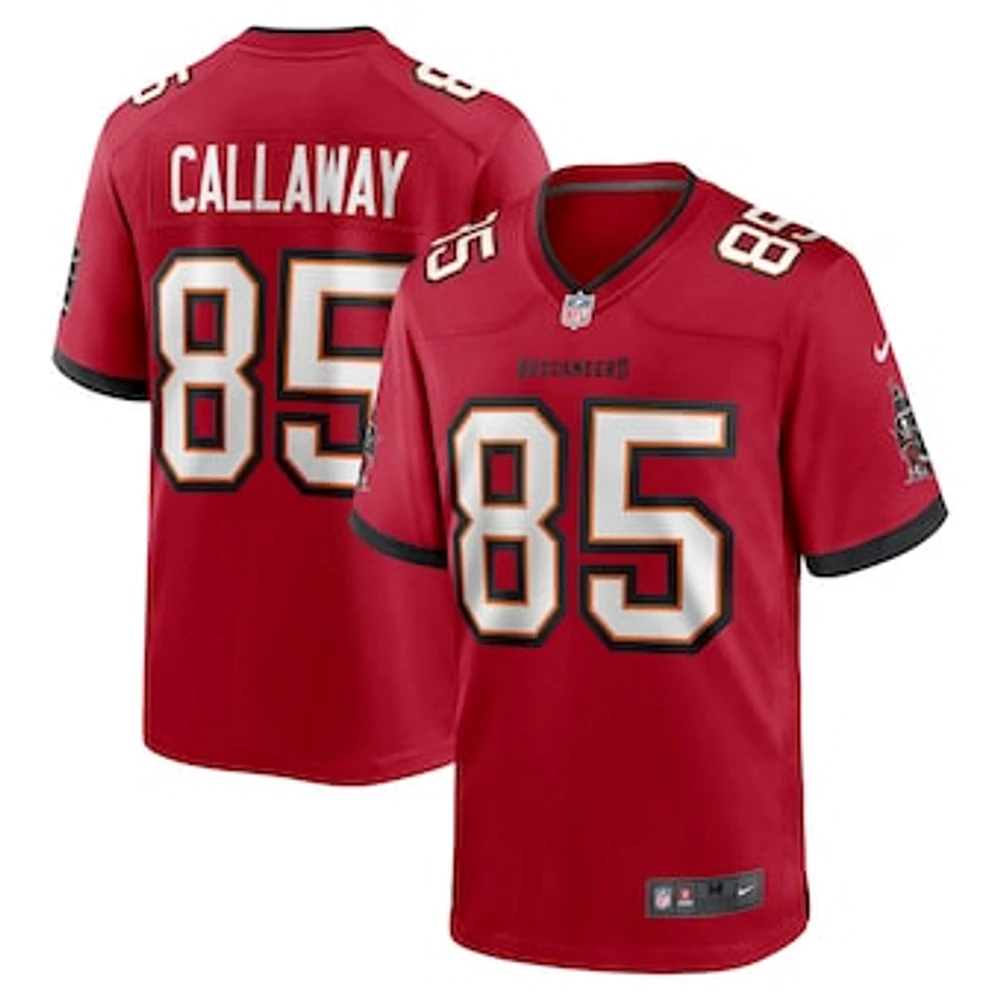 Men's Nike Marquez Callaway  Red Tampa Bay Buccaneers Game Jersey