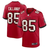 Men's Nike Marquez Callaway  Red Tampa Bay Buccaneers Game Jersey