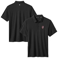 Men's TravisMathew Black New York Mets Playoff Pitch Polo