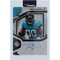 Travis Etienne Jr Jacksonville Jaguars Autographed 2021 Panini Elements Steel Sigs #126 #44/149 Rookie Card