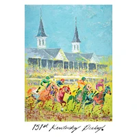 Kentucky Derby 151 Art of the Derby 5" x 7" Postcard