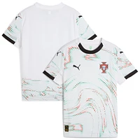 Youth Puma White Portugal National Team 2025 Away Replica Jersey