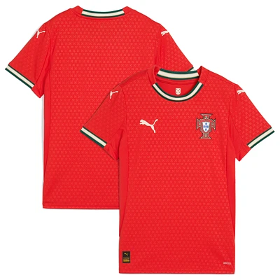 Women's Puma Red Portugal National Team 2025 Home Replica Jersey