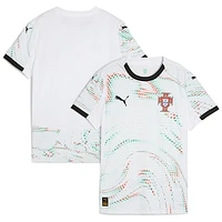 Women's Puma White Portugal National Team 2025 Away Replica Jersey