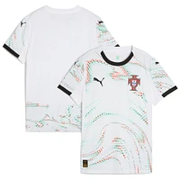 Women's Puma White Portugal National Team 2025 Away Replica Jersey