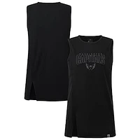 Women's Levelwear Black Washington Capitals Influx Darkmoon Tank Top