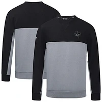 Men's Levelwear Black/Gray Dallas Stars Legacy Nightfall Pullover Sweatshirt