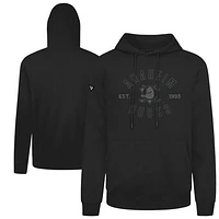 Men's Levelwear  Black Anaheim Ducks Podium Abyssal Pullover Hoodie