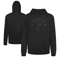 Men's Levelwear  Black Philadelphia Flyers Podium Abyssal Pullover Hoodie