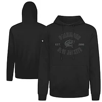 Men's Levelwear  Black Columbus Blue Jackets Podium Abyssal Pullover Hoodie