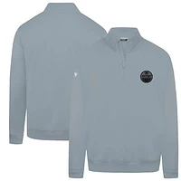 Men's Levelwear  Black Edmonton Oilers Murray Nightfall Quarter-Zip Jacket