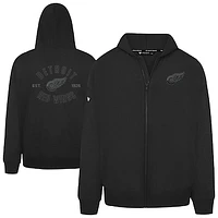 Men's Levelwear Detroit Red Wings Uphill Abyssal Full-Zip Hoodie