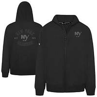 Men's Levelwear  Black New York Islanders Uphill Abyssal Full-Zip Hoodie