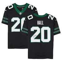 Breece Hall New York Jets Autographed Nike 2024 Black Limited Jersey